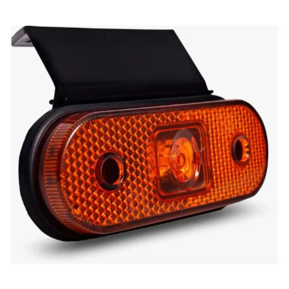 Lanterna Lateral Facchini LED Bivolt Com Suporte Pisca Integrado